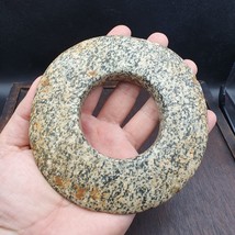 Very Rare Authentic very old ancient beautiful donut shape Jasper Stone - $630.50