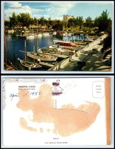 FLORIDA Postcard - Bradenton, Harbor &amp; Yacht Basin F52 - £2.54 GBP