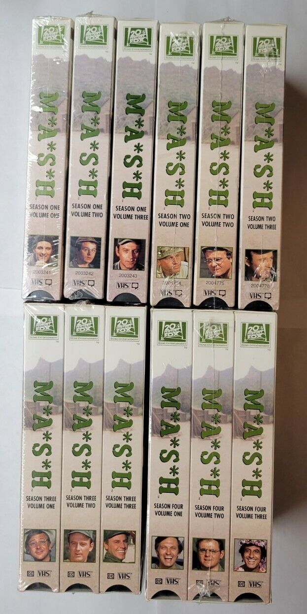 Mash The Complete First, Second, Third, Fourth Season (VHS, 2003