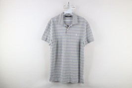 Polo Golf Ralph Lauren Mens Medium Pro Fit Striped Collared Golfing Polo Shirt - $39.55