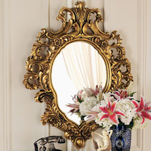 French Aristocratic Rococo Salon Mirror 17th century replica reproduction - £234.13 GBP