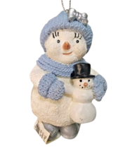 Encore Snow Buddies Powder Puff Christmas Tree Ornament 97505 Boxed 2000 NOS 3&quot; - £11.71 GBP