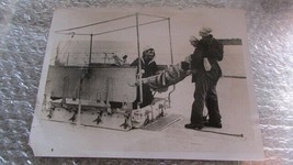 WW1 British Navy Press Photo - Removing Wounded sailor - £12.00 GBP