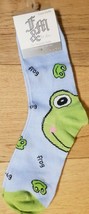 F&amp;M Premium Womens Pair Frog Socks Size 9-11 Crew Footwear Official Lice... - £8.05 GBP