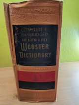 The Little &amp; Ives Webster Dictionary and Home Reference Library 1962 First Print - £157.90 GBP