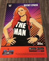 WWE ROMAN REIGNS SLAM 19 NYCC EXCLUSIVE PROMO POSTER ART PRINT TOPPS LITHO - $22.90 CAD