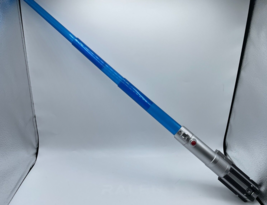 Star Wars Anakin Skywalker Extendable Lightsaber ROTS Blue 2015 Bladebui... - $11.39