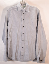 Eton Mens Slim Fit Dress Shirt Blue 38 S - $128.70