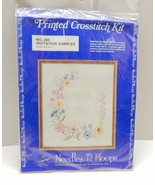 Needles &#39;n Hoops Stamped Cross Stitch Invitation Sampler #283 Sealed - £11.93 GBP