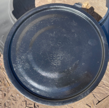 USGI M1941 POT BELLY STOVE SPACE HEATER RADIANT TYPE REPLACEMENT LID - $31.31