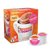 Dunkin&#39; Donuts Cinnamania Coffee 10 to 120 Keurig K cup Pick Any Quantity - £17.24 GBP+