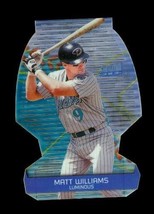 Matt Williams 2000 Stadium Club Luminous Die Cut 3x3 5B Baseball Card - £3.86 GBP