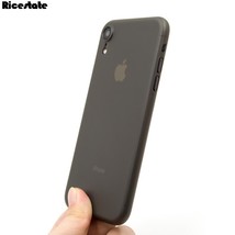 0.3mm Ultra thin Matte phone case For iphone iphone XR X R 6.1&quot;inch Rubb... - $3.06