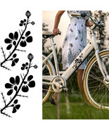 decals for bicycle, decorative stickers, fun flowers  - $17.64 CAD