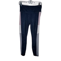 GAPFIT BLACKOUT TECHNOLOGY Navy Blue/Pink/Gray Colorblock Leggings Size ... - $12.03