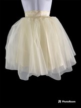 Weissman Dance Tutu XLC Adult Ivory Cream Layered Skirt Bottom Costume - £21.27 GBP