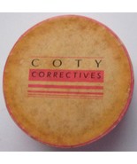 Vintage Coty Correctives Face Powder Box With Some Powder - $9.59 CAD