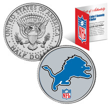 Detroit Lions Nfl Jfk Kennedy Half Dollar Us Coin *Officially Licensed* - £7.60 GBP