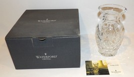 EXQUISITE SIGNED WATERFORD CRYSTAL BEAUTIFULLY CUT 6&quot; VASE - $74.24