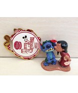 Disneystore Exclusive Lilo Stitch Figure Christmas Ornament With Glitter. - £67.16 GBP