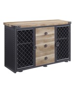 Edina 50&quot; Server, Oak &amp; Sandy Black Finish - €701,84 EUR