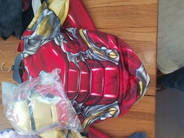 Iron Man Size Large Child&#39;s With Mask Halloween - £30.41 GBP