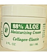 ALOE VERA FACE MOISTURIZER CREAM COLLAGEN ELASTIN CREME VITAMIN E A D JO... - $21.75 CAD
