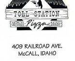 Toll Station Restaurant Menu Railroad Avenue McCall Idaho - £9.34 GBP