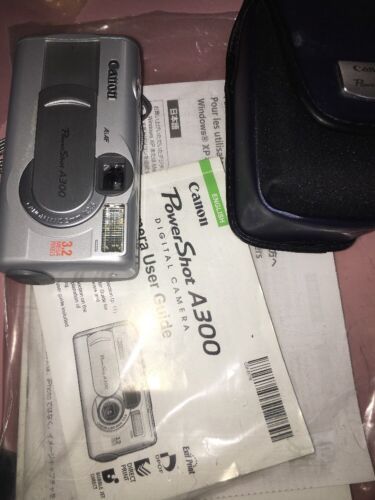 Appareil Photo Numérique Canon PowerShot A300 3,2MP - Argent - $117.69