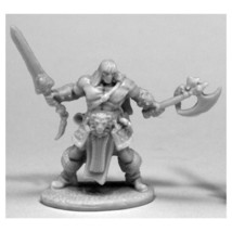 Reaper Miniatures Bones: Brand Oathblood, Barbarian - $9.39
