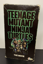 Teenage Mutant Ninja Turtles - The Movie VHS 1990 family home entertainment TMNT - £7.97 GBP