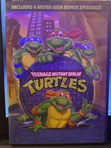 1987 Teenage Mutant Ninja Turtles Cartoon Movie DVD 4 Bonus Episodes Ani... - $8.99