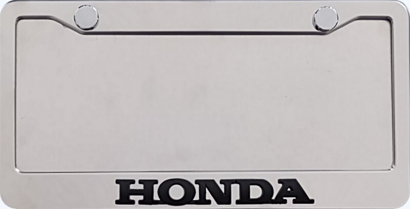 HONDA AC3D CHROME - BLACK  SCRIPT  ( not printed or decal) STAINLESS STE... - $29.00