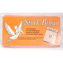 Vintage Stork Bingo Game - COMPLETE - EUC - Baby Shower - Leister Game - 1957 - £8.72 GBP