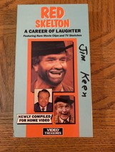 Red Skeleton A Career Of Laughter VHS - £23.64 GBP