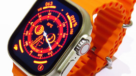 LB8 Ultra Smart Watch 49mm Bright Display Water Proof Alloy Casing Silicone Band - £50.35 GBP