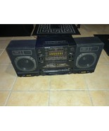 VTG Soundesign 5834 Dual Cassette Deck/Radio MIni Stereo System - $121.73 CAD