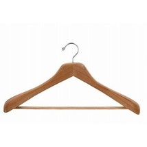 17.4&quot; Cedar Deluxe Wooden Suit Hanger w/Bar qty1 - $15.50