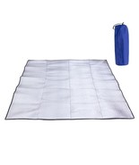 Aluminum Foil Camping Mat With Carry Bag Travel Camping Outdoor Sleeping... - £13.83 GBP+
