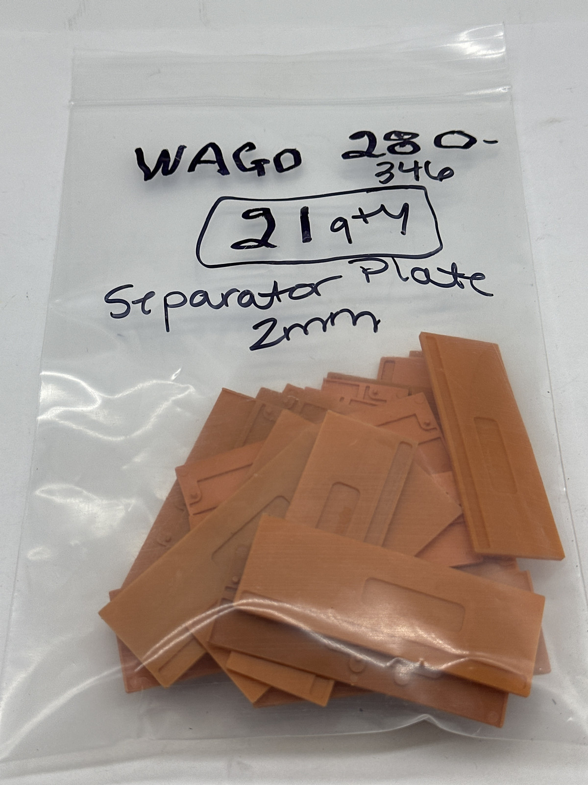  Wago 280-346 Separator Plate Lot of 21 - $14.50