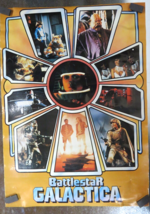 Vintage 1978 BATTLESTAR GALACTICA poster 20x28 Universal City Studios SE... - £31.61 GBP