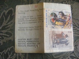 1983 &amp; 84 Duck Stamp Signed On Card - $14.84