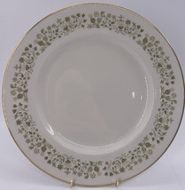 Royal Doulton Westfield TC1081 Dinner Plate 10 1/2&quot; Green Floral Flowers EUC - £7.89 GBP