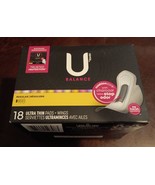 U by Kotex Balance Ultra Thin Pads with Wings Regular Absorbency 18 Ct.(... - £11.63 GBP