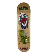 Dan Cates Jack in the Box Clown Pro deck  Death Skateboards 8.5 &quot;  with ... - $904.48 MXN