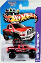 Hot Wheels &#39;10 Toyota Tundra - Showroom 167/250 red - $23.71