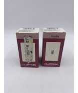 Set of 2 LUTRON AYLV-603P-BR 3 Way Preset Dimmer Brown Magnetic Low Voltage - $16.83