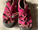 Keen Kids Newport H2 Waterproof Hiking Sandals Pink Youth Size 1 EUC - $26.93