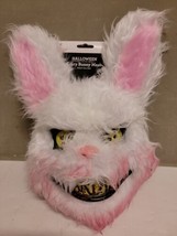 Halloween Scary Mask Rabbit Bunny Mask Bloody Plush Animal Head Mask New NWT - £7.95 GBP