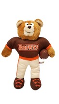 Cleveland Browns Teddy Bear Stuffed Plush Toy Mascot 12 Inch Team NFL Good Stuff - £10.93 GBP